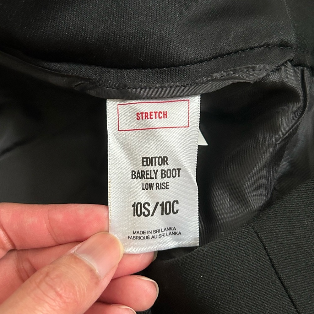 Express Editor Barely Boot Pants - image 6